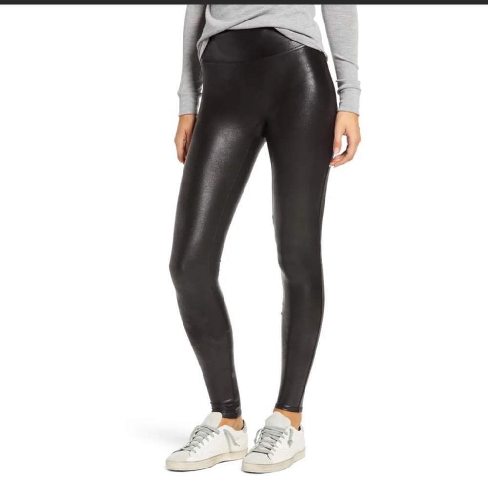 SPANX faux leather leggings